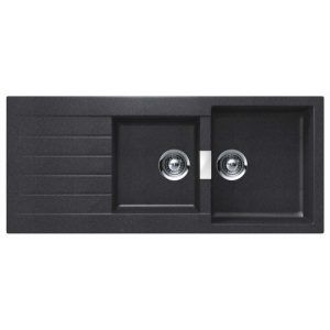 Schock Signus D200 Magma 1 & 3/4 Bowl Sink Rhb