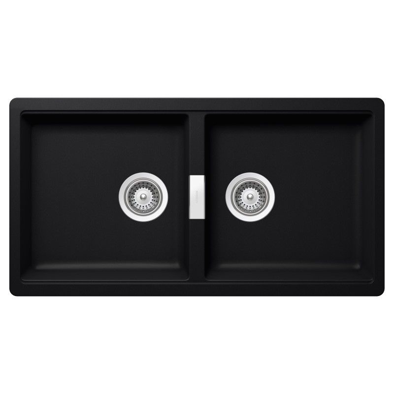 Schock Horizont N200 Magma Double Bowl Undermount Sink