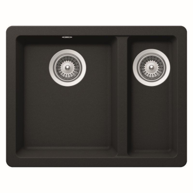 Schock Quadro Nero Bowl & Half