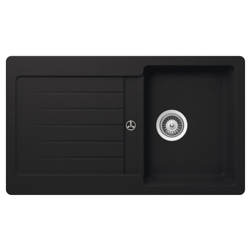 Schock Typos D100 Onyx Single Bowl Sink Rhb