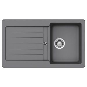 Schock Typos D100 Croma Single Bowl Sink Rhb