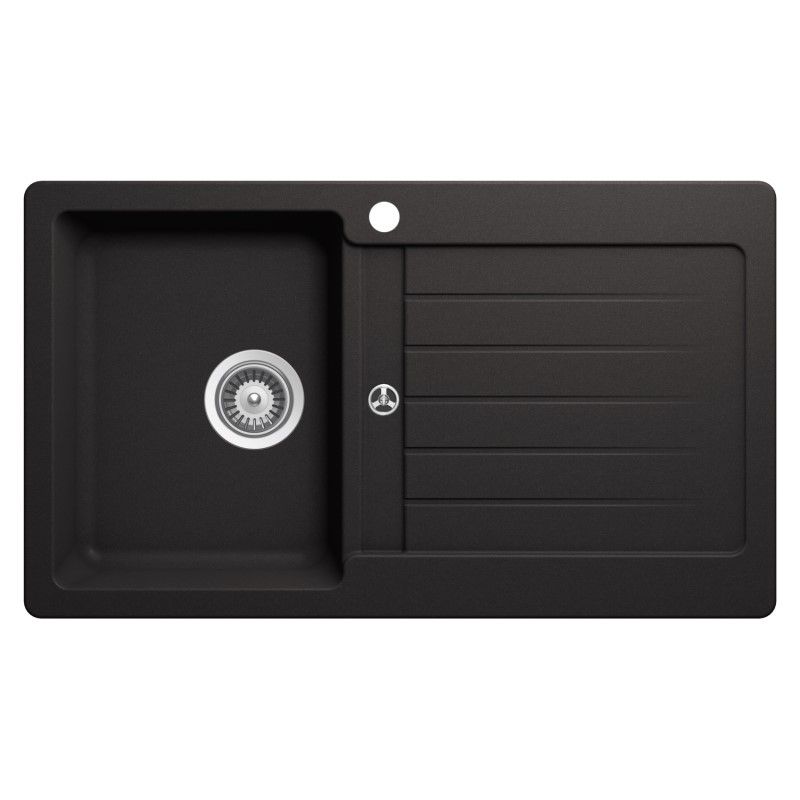 Schock Typos D100 Nero Single Bowl Sink Lhb