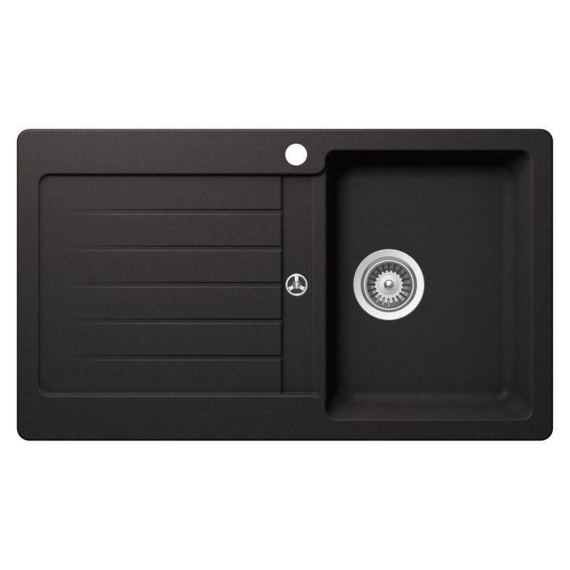 Schock Typos D100 Nero Single Bowl Sink Rhb