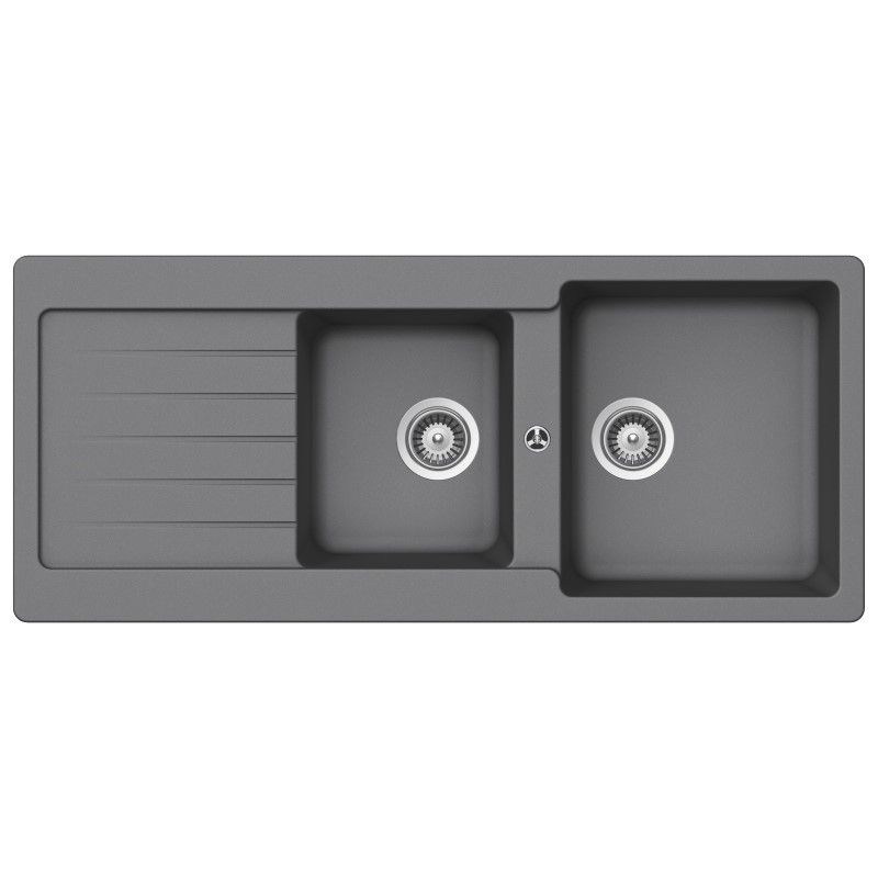 Schock Typos D200 Croma 1 & 3/4 Bowl Sink Rhb