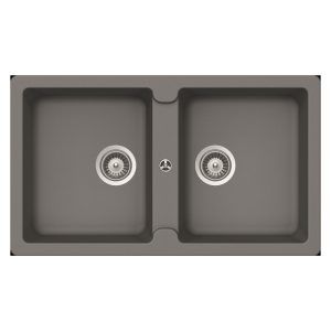 Schock Typos N200 Croma Double Bowl Sink - No Taphole