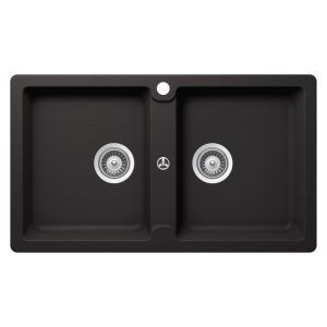 Schock Typos N200 Nero Double Bowl Sink