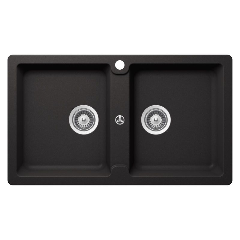 Schock Typos N200 Nero Double Bowl Sink