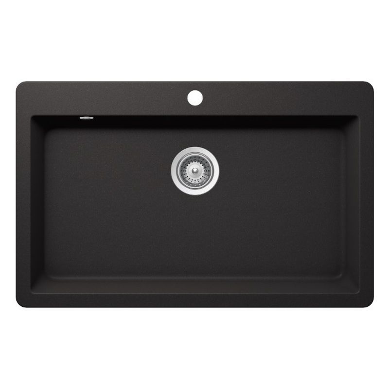 Schock Virtus Nero Single Large Bowl Sink