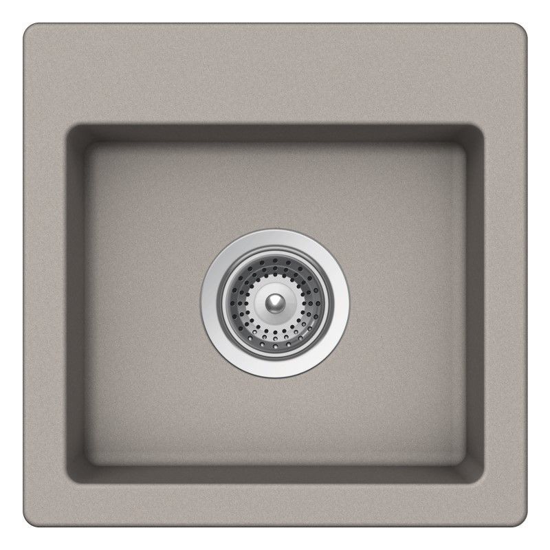 Schock Virtus Bar Sink Concrete Single Bowl Sink