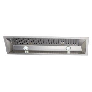 Schweigen 90cm Silent Undermount Rangehood 1600M3/hr - Silver