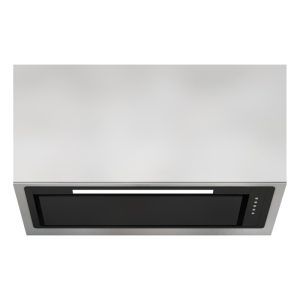 Sirius 85cm Black Glass Anti-Condensation Deep Undermount Rangehood