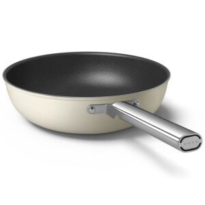 Smeg 30cm Wok - Cream