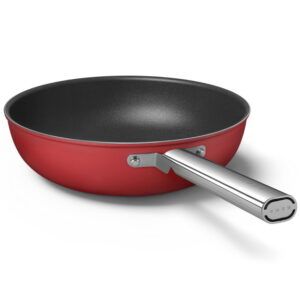 Smeg 30cm Wok - Red