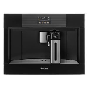 Smeg Compact Linea Built - In Coffee Machine - Black