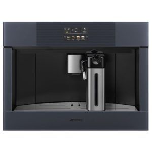Smeg Linea Compact Built - In Coffee Machine - Neptune Grey