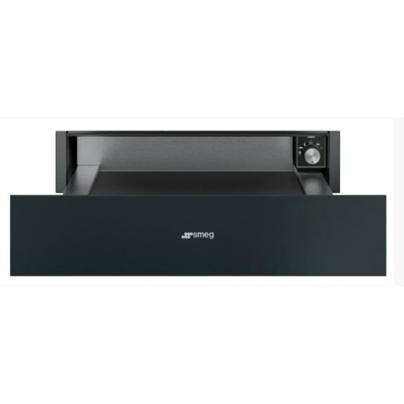 Smeg Classic 60cm Warming Drawer Matte Black CPRA315MB Whitfords Home Appliances