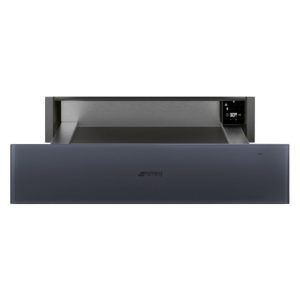 Smeg 15cm Linea Warming Drawer with Touch Controls - Neptune Grey