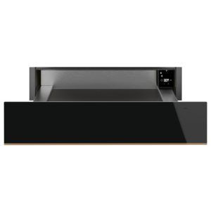 Smeg 15cm Dolce Stil Novo Warming Draw - Black