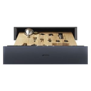 Smeg 15cm Linea Sommelier Drawer - Neptune Grey