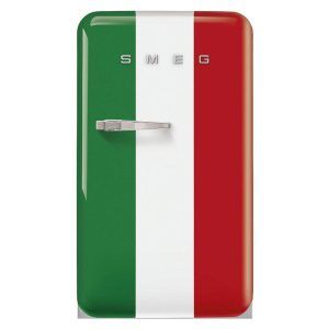 Smeg 135L 50's Style Retro Bar Fridge Right Hand Hinge - Multi Coloured