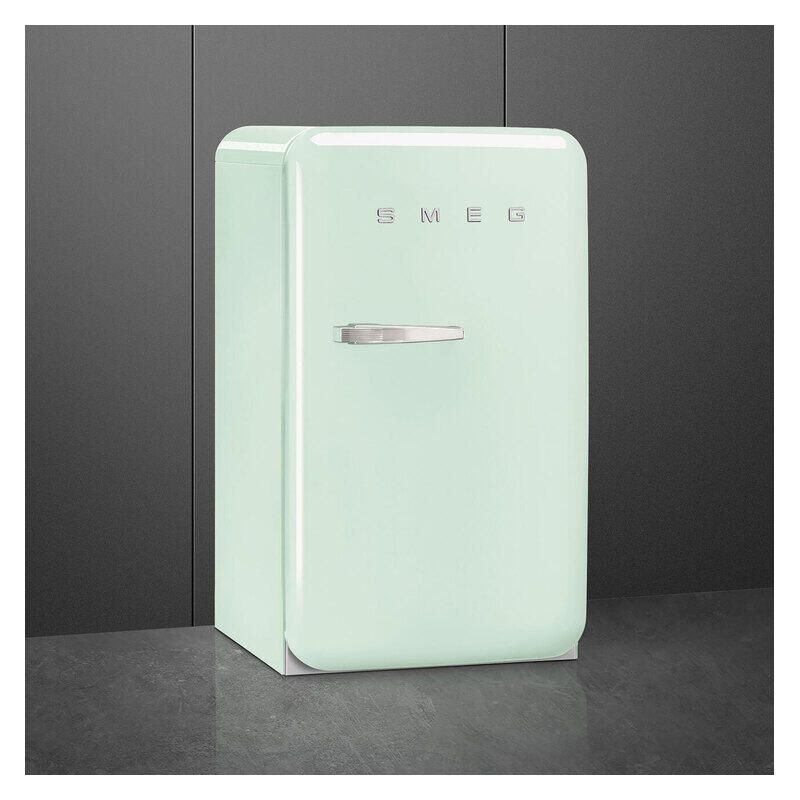 Smeg 135L 50's Style Retro Bar Fridge Right Hand Hinge - Green