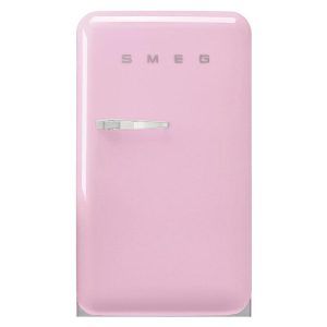 Smeg 135L 50's Style Retro Bar Fridge Right Hand Hinge - Pink