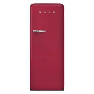 Smeg 270 Litre 50's Retro Style R/H Refrigerator- Ruby Red