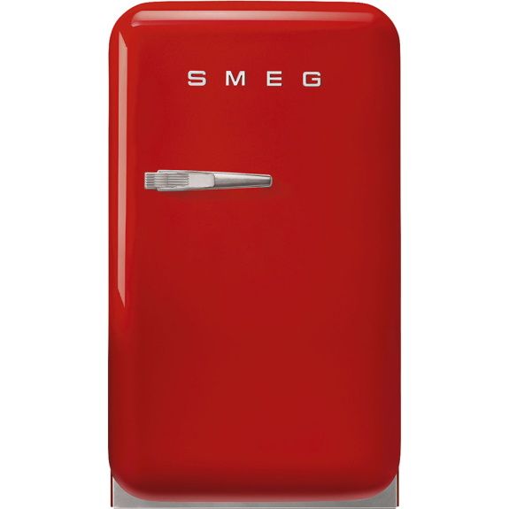 Smeg 38 Litre Retro Bar Fridge - Red FAB5RRD5AU - Whitfords Home Appliances