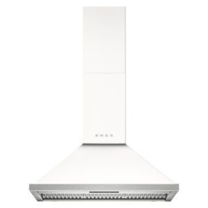 Smeg 90cm Portofino Canopy Rangehood - White