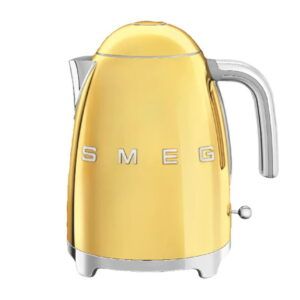 Smeg Retro Style 3D Logo Kettle Gold 1.7L