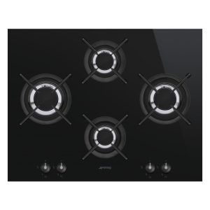 Smeg 65cm Linea Gas On Glass Cooktop