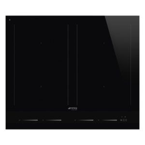 Smeg 60cm Linea Induction Cooktop - Black