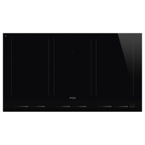 Smeg 90cm Linea Induction Cooktop - Black