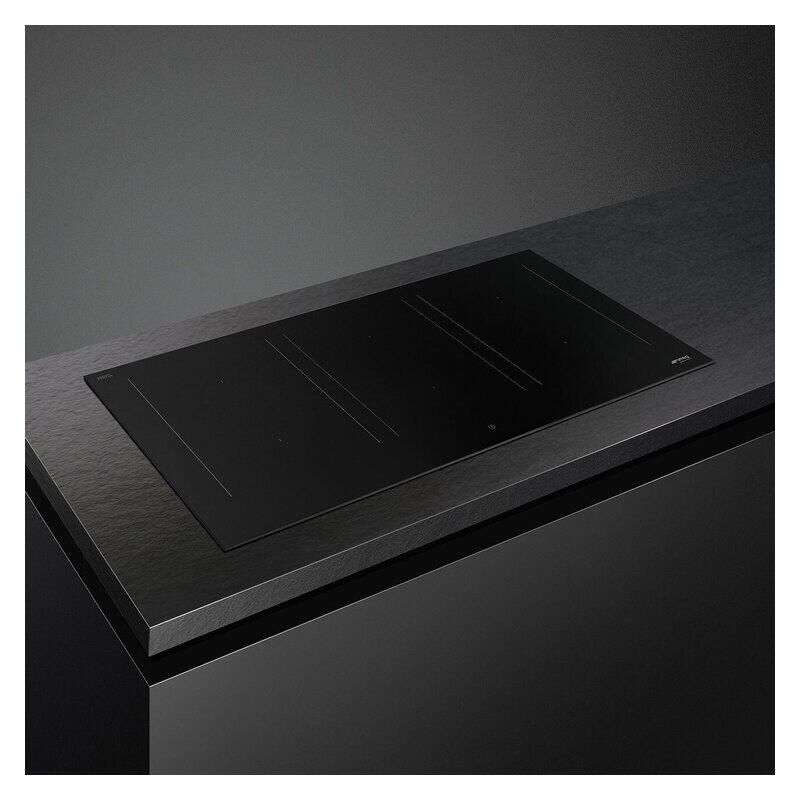 Smeg 90cm Classic Induction Cooktop with Autovent 2.0 - Matte Black - Image 3
