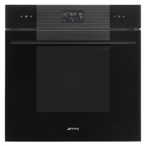 Smeg 60cm Linea Steam100 Oven - Midnight Black