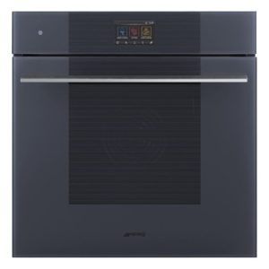 Smeg 60cm Linea Pyro Steam Oven - Neptune Grey