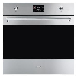 Smeg 60cm Classic Pyro Oven Evoscreen - Stainless Steel