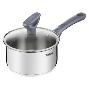 The Tefal 16cm/1.5 Litre Daily Cook Induction Saucepan with Lid - Stainless Steel