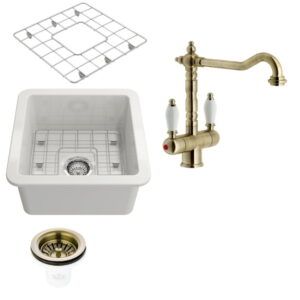Turnerhast Cuisine Fireclay Sink Package 3