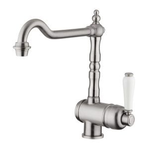 Armando Vicario Provincial Single Lever Mixer - Brushed Nickel