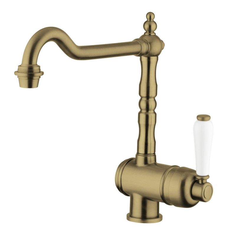 Armando Vicario Provincial Single Lever Mixer - Bronze