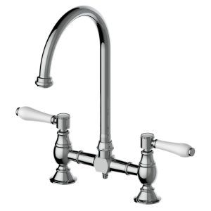 Armando Vicario Provincial Exposed Breech Kitchen Tap Chrome