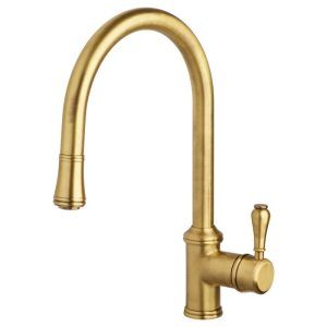 Armando Vicario Provincial Pullout Kitchen Mix - Brass
