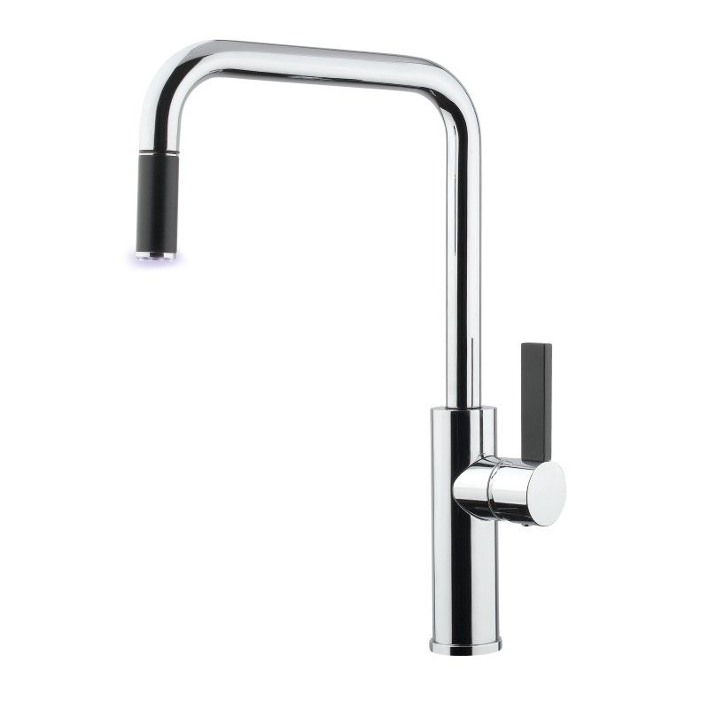 Armando Vicario Luz Sink Mixer with Pull-Out Spray - Chrome