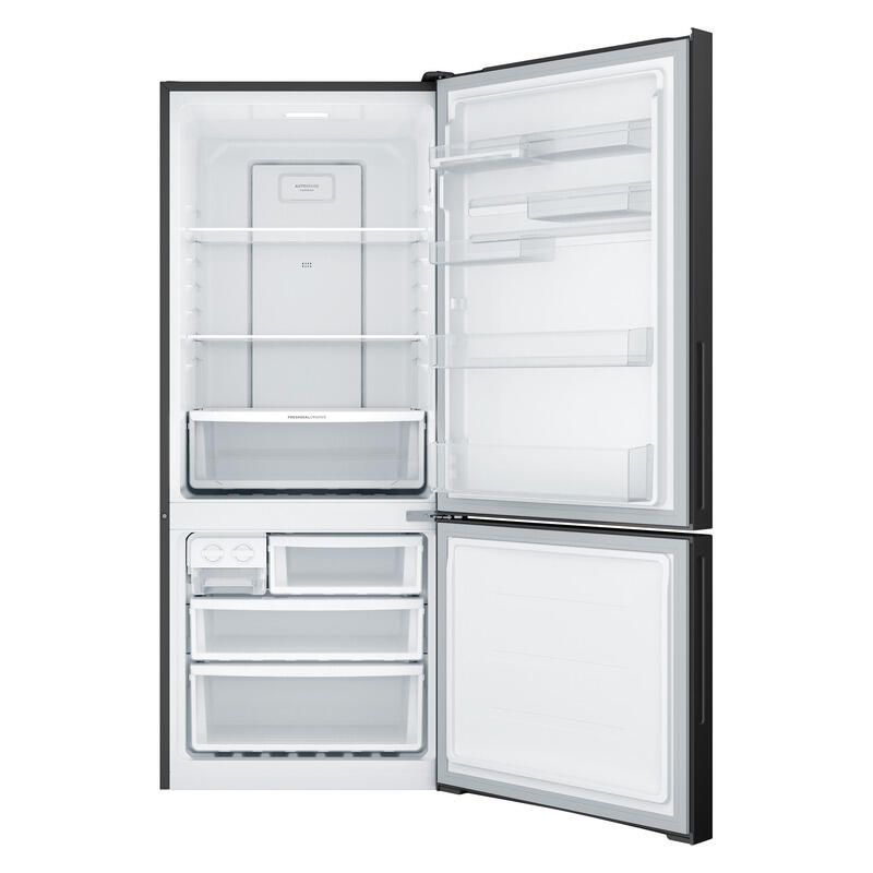 Westinghouse 425L Bottom Mount Fridge Freezer - Charcoal Black - Image 2
