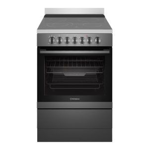 Westinghouse 60cm Freestanding Electric Cooker - Dark Stainless Steel