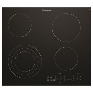 Westinghouse 60cm 4 Zone Ceramic Cooktop - Black