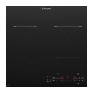 Westinghouse 60cm 4 Zone Low Current Induction Cooktop - Black
