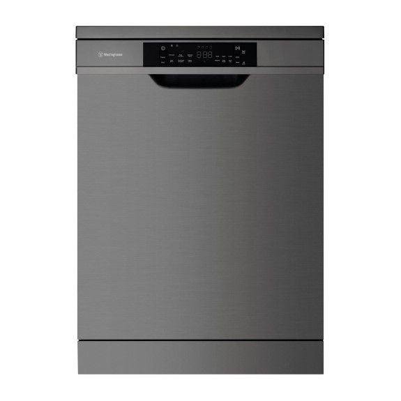 Westinghouse 60cm Freestanding Dishwasher - Dark Stainless Steel Clearance Stock