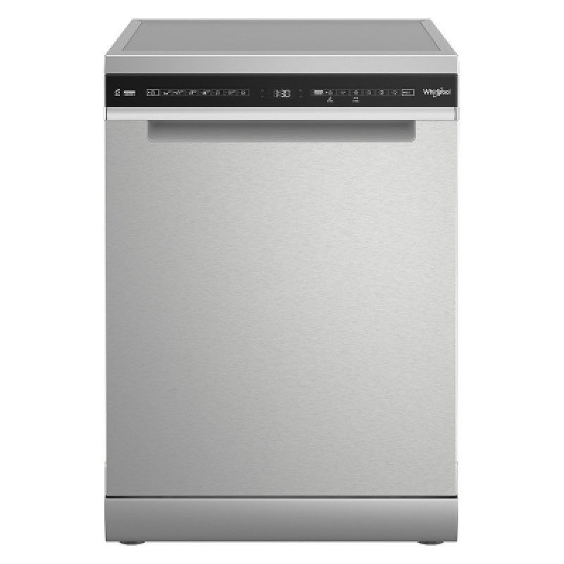 Whirlpool 60cm Freestanding Dishwasher - Stainless Steel